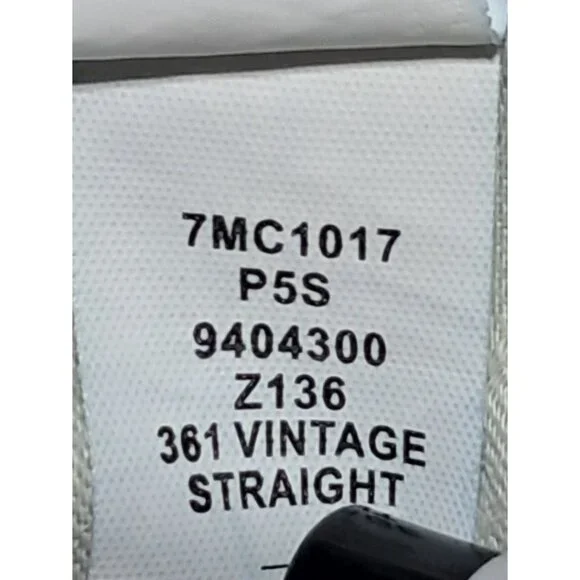 Lucky Brand 361 Jeans Mens Size 32 x 30 Vintage Straight Dark Wash Cotton Denim - Picture 9 of 13